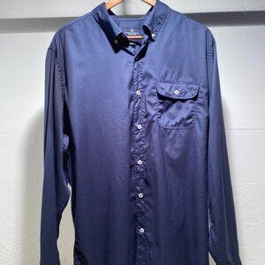 American Eagle Men's Seriously Soft Classic Fit Button Down Shirt